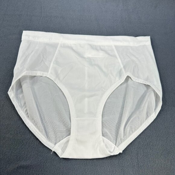 Bali Women's Size 2XL Panty Hi Cut Smoothing White New Without Tags - Picture 1 of 7